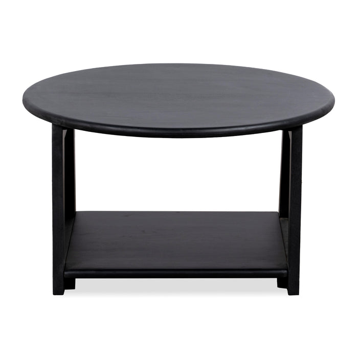 Lewis & Loft Salontafel Lene – Rotan – FSC® mangohout – Zwart