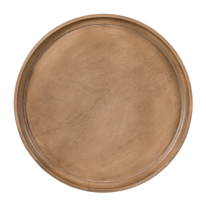 Lewis & Loft Salontafel Luus - FSC® mangohout - Rond ⌀80 cm - Bruin