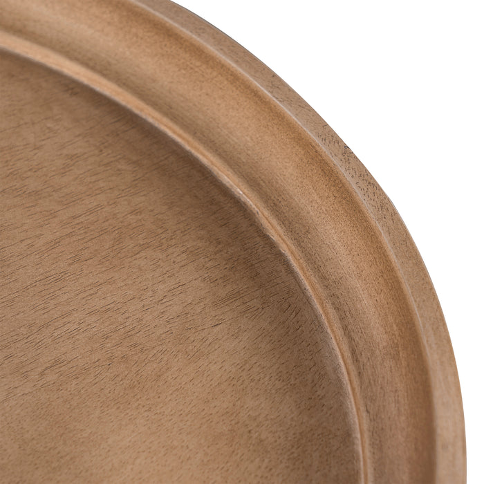 Lewis & Loft Bijzettafel Luus - Rond - FSC® mangohout - ⌀50 - Bruin