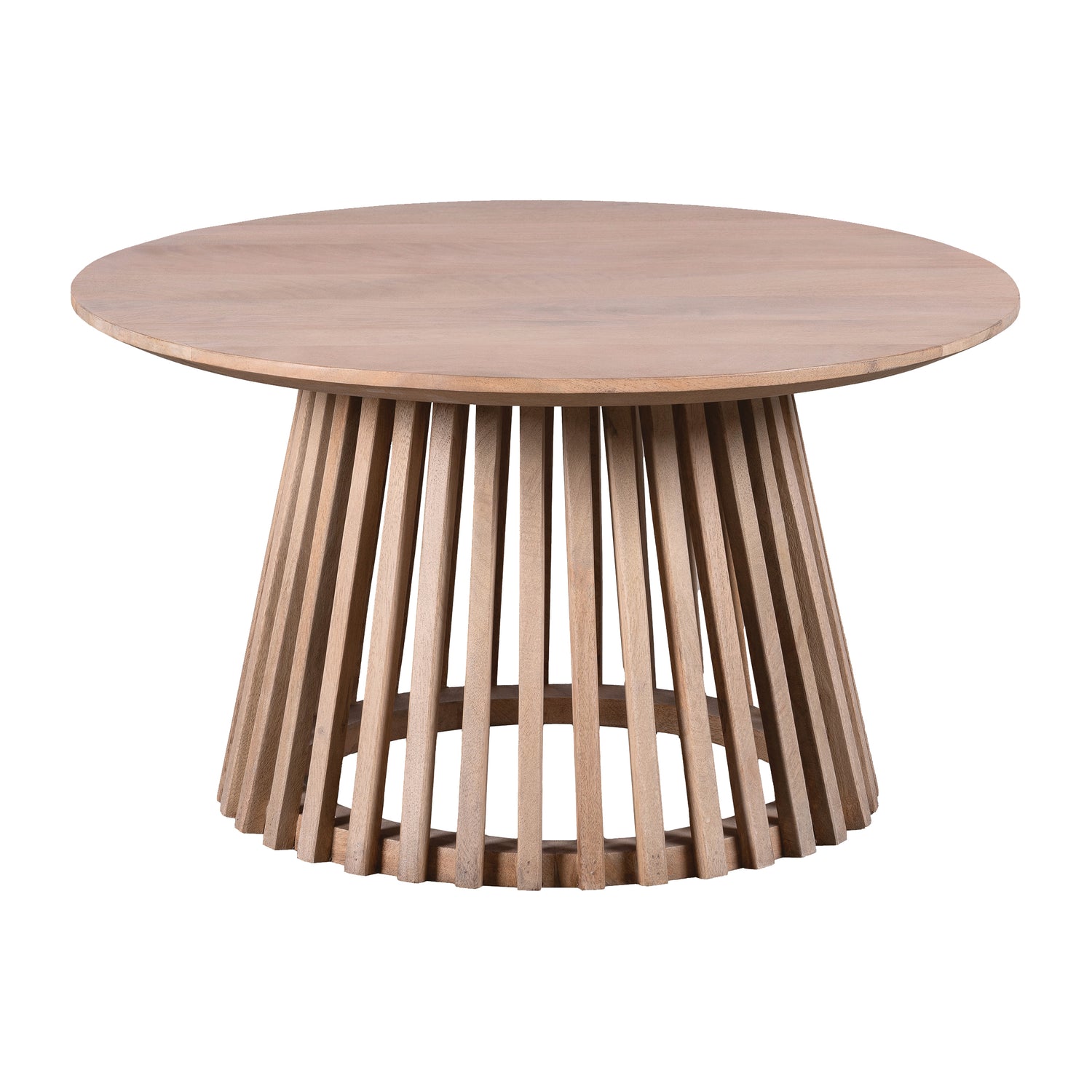 Lewis & Loft Salontafel Levi - FSC® mangohout - Rond ⌀70 - Naturel