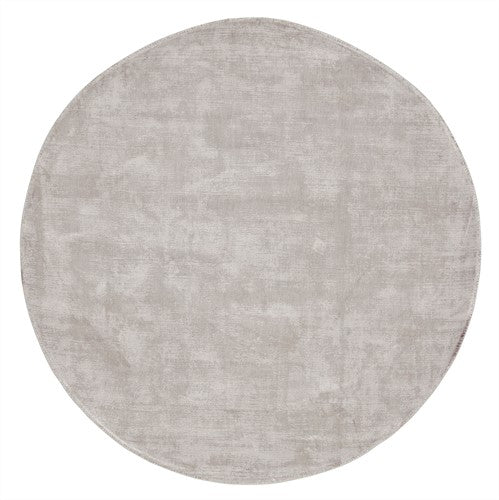 MUST Living Carpet La Belle round large,Ø250 cm, light grey, 100% v...