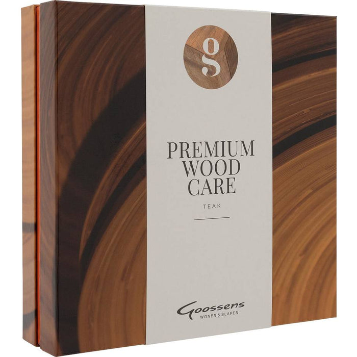 Goossens Houtzeep Premium Wood Care Kit, Tbv onbewerkt teak