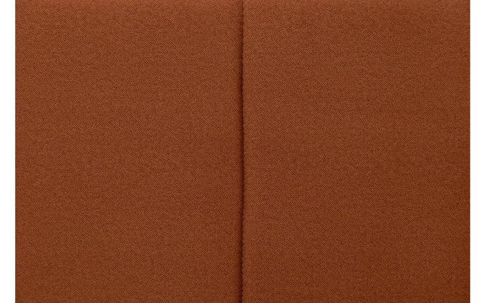 Goossens Bedframe Carte - 140 x 200 - Velours terracotta 9 - Fluweel