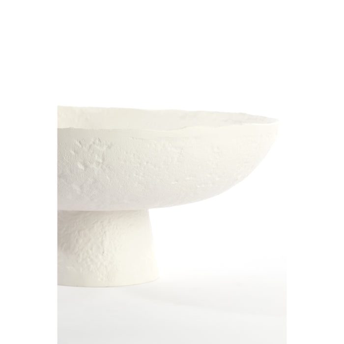 Light & Living Light&living Schaal op voet Ø38,5x17,5 cm OTA crème