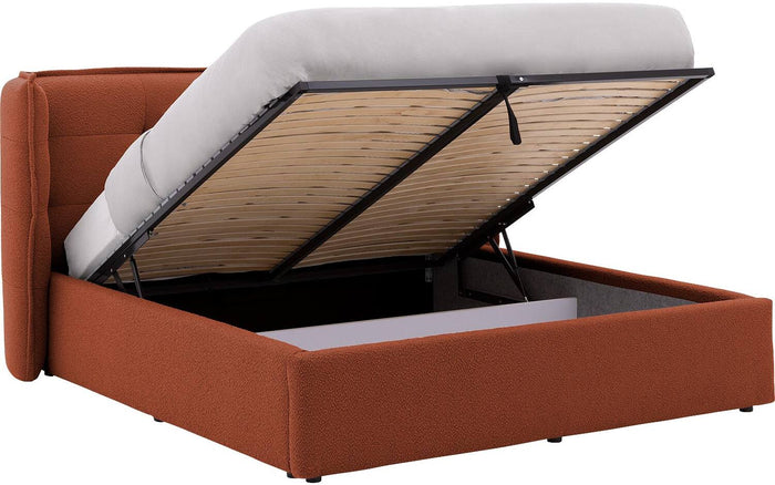 Goossens Gestoffeerd Bedframe Canon - 180 x 200 - Stof boucle