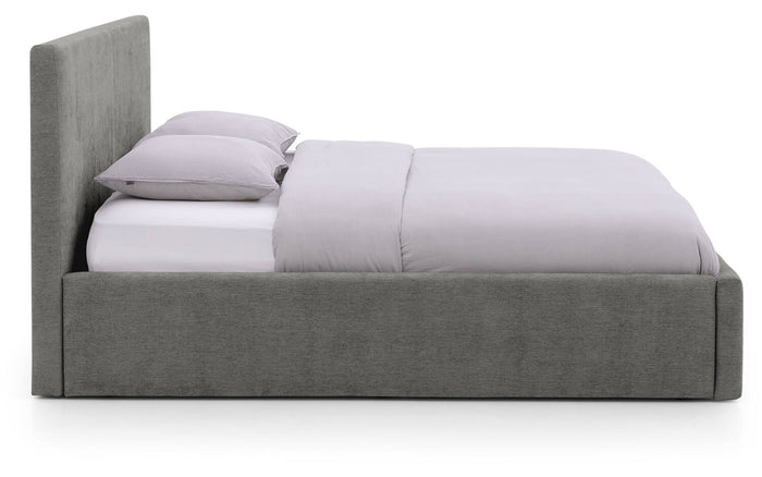 Goossens Bedframe Mysen Storage - 140 x 200 - Stof fijn geweven