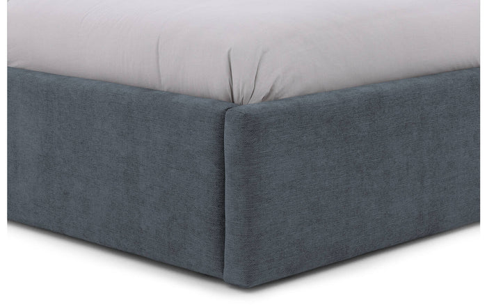 Goossens Bedframe Mysen Storage - 160 x 200 - Stof fijn geweven