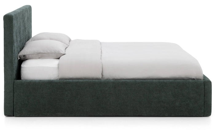 Goossens Bedframe Mysen Storage - 160 x 200 - Stof fijn geweven