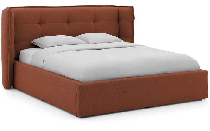 Goossens Gestoffeerd Bedframe Canon - 160 x 200 - Stof boucle