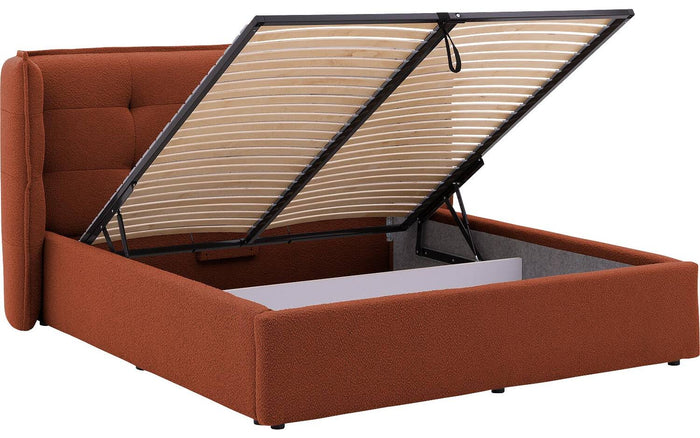 Goossens Gestoffeerd Bedframe Canon - 160 x 200 - Stof boucle