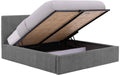 Goossens Bedframe Mysen Storage - 160 x 200 - Stof fijn geweven