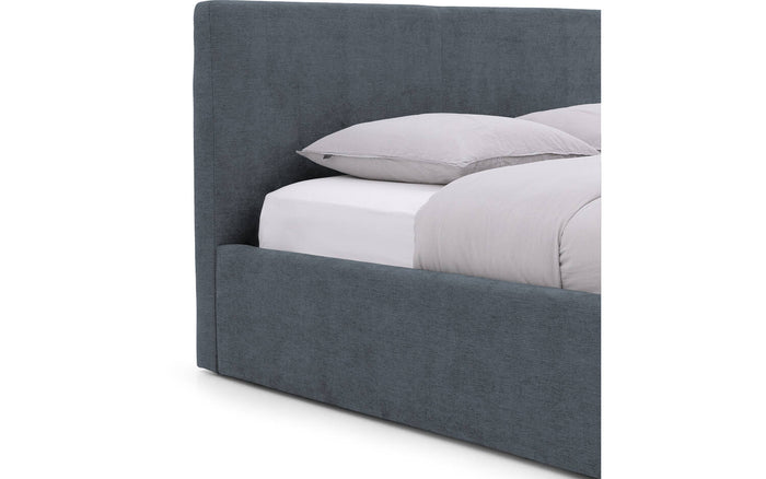 Goossens Bedframe Mysen Storage - 180 x 200 - Stof fijn geweven