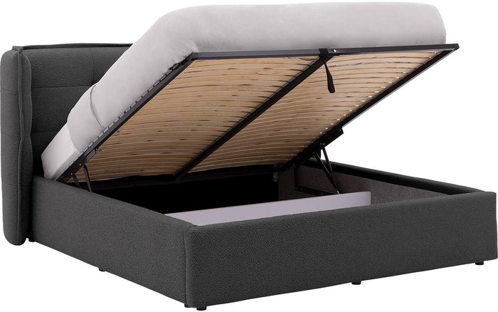 Goossens Gestoffeerd Bedframe Canon - 140 x 200 - Stof boucle