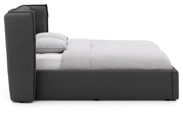 Goossens Gestoffeerd Bedframe Canon - 140 x 200 - Stof boucle