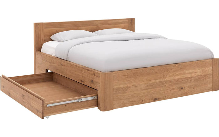 Goossens Bedframe Bibi - 160 x 200 - Eiken soft touch lak blank - Hout