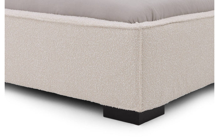 Goossens Bedframe Switch - 160 x 200 - Ahenk 9851 beige - Bouclé