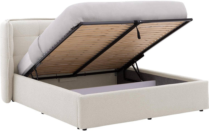 Goossens Gestoffeerd Bedframe Canon - 160 x 200 - Stof boucle