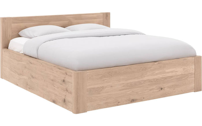 Goossens Bedframe Bibi - 160 x 210 - Eiken gelakt roomwit - Hout
