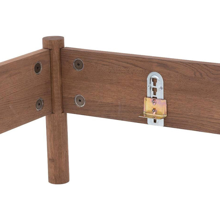 Goossens Bedframe Roll, Bedframe 140 x 210 cm zonder hoofdbord