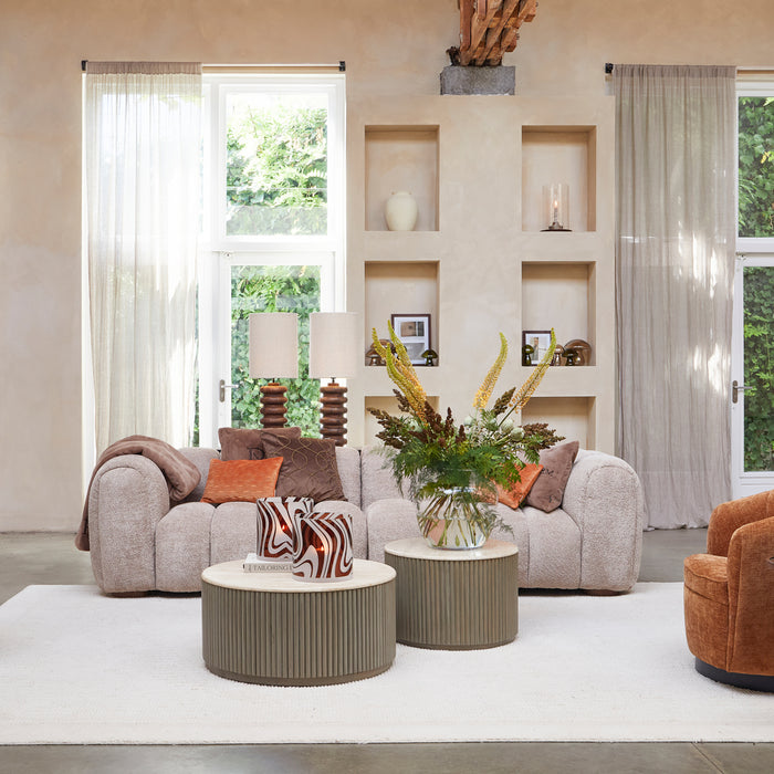 Riviera Maison Vicenza Lounge Sofa 3,5 Seater(2frames), open weave,...