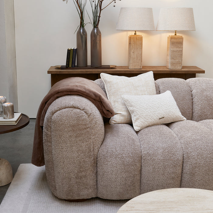 Riviera Maison Vicenza Lounge Sofa 3,5 Seater(2frames), open weave,...