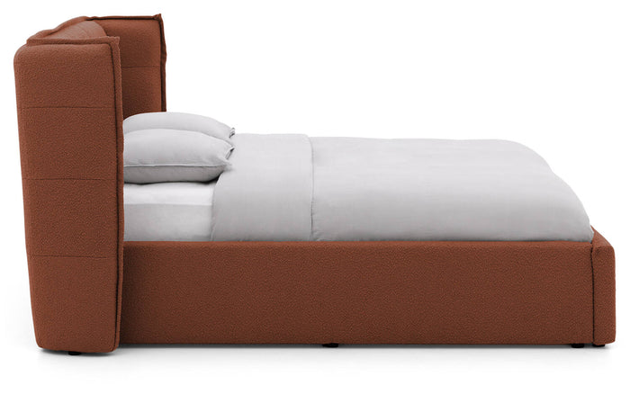 Goossens Gestoffeerd Bedframe Canon - 140 x 200 - Stof boucle