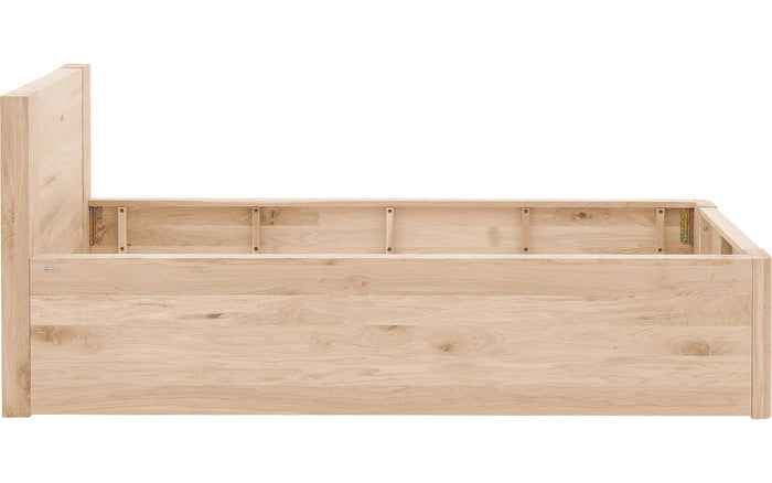 Goossens Bedframe Bibi - 90 x 200 - Eiken wit geolied - Hout
