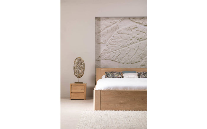 Goossens Bedframe Bibi - 160 x 200 - Eiken naturel - Hout