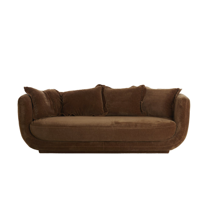 Light & Living Light&living Bank 236x105x80 cm BRAILA velvet bruin