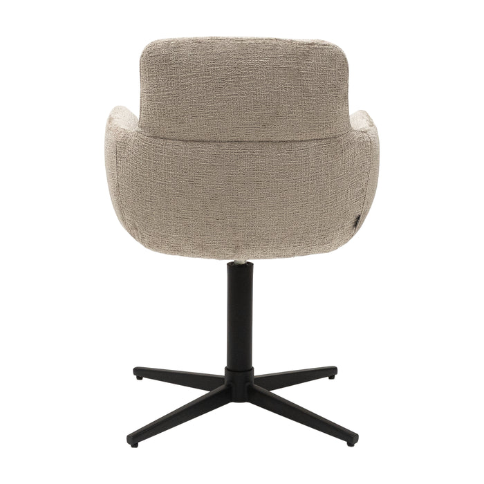 Kick draaistoel Noud - Beige