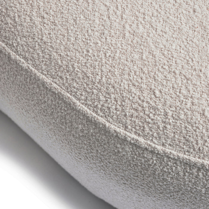 Riviera Maison San Remo Sofa Arm Left 2,5 Seater, bouclé, natural grey