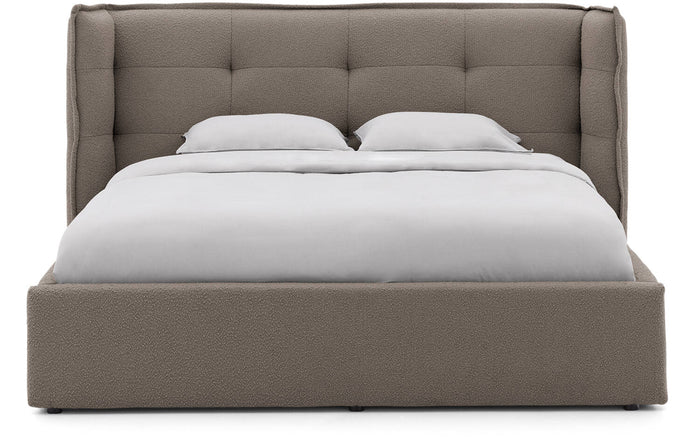 Goossens Gestoffeerd Bedframe Canon - 180 x 200 - Stof boucle