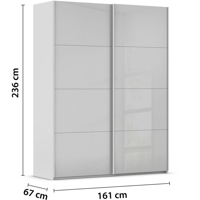 Goossens Kledingkast Finca in hoogwaardig meubelplaat