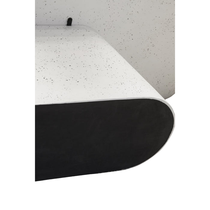 Light & Living Light&living Eettafel 220x105x76 cm HAMURA terrazzo wit