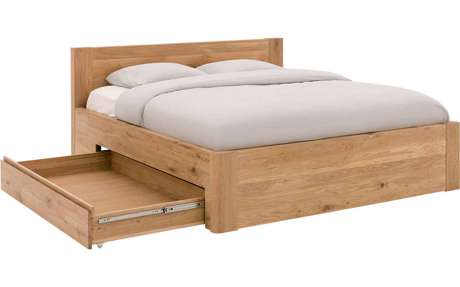 Goossens Bedframe Bibi - 180 x 210 - Eiken olie blank - Hout