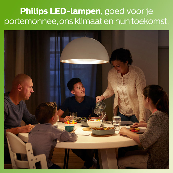 Philips LED T25  Transparant - 12 W - E14  - Warmwit Licht