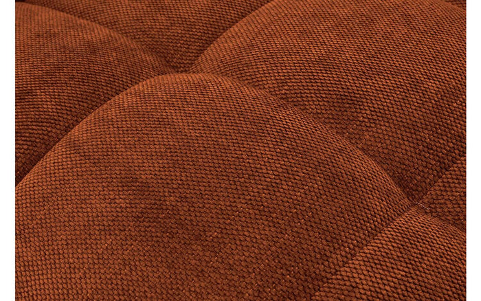 Goossens Barstoel Ronnie, Barstoel, zithoogte 72 cm - bruin Textiel