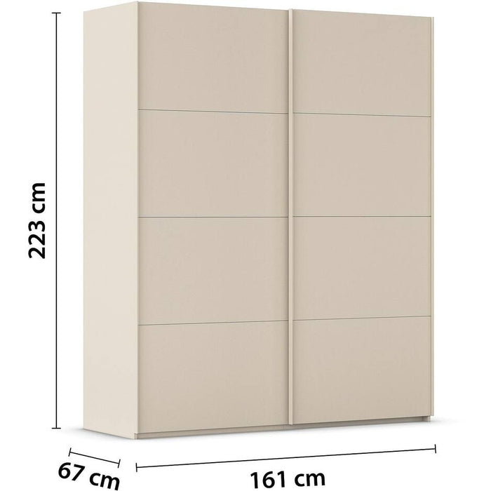 Goossens Kledingkast Finca in hoogwaardig meubelplaat