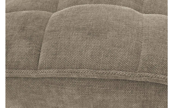 Goossens Barstoel Ronnie, Barstoel, zithoogte 72 cm - bruin Textiel