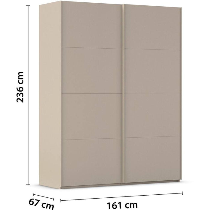 Goossens Kledingkast Finca in hoogwaardig meubelplaat