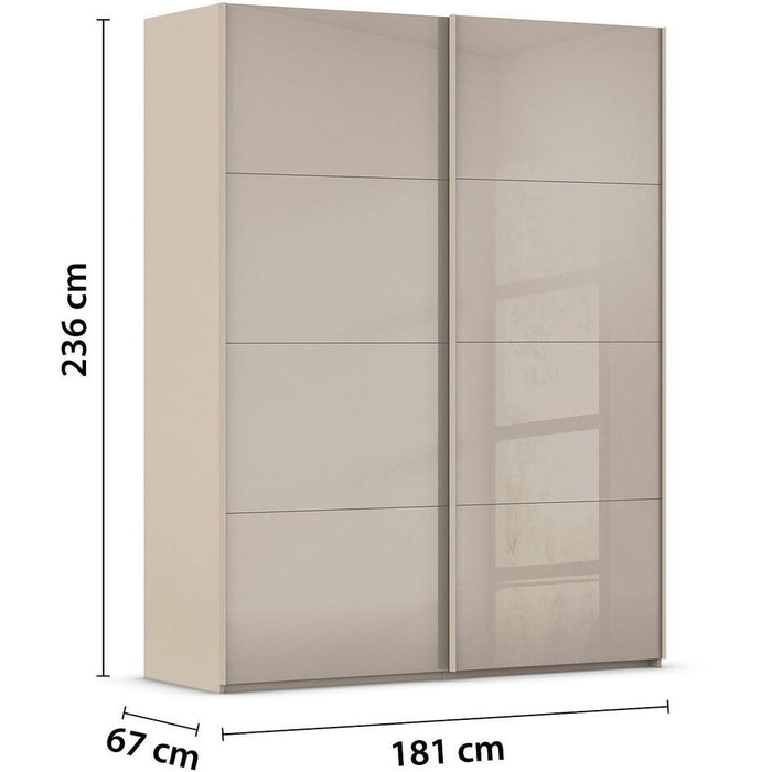 Goossens Kledingkast Finca in hoogwaardig meubelplaat