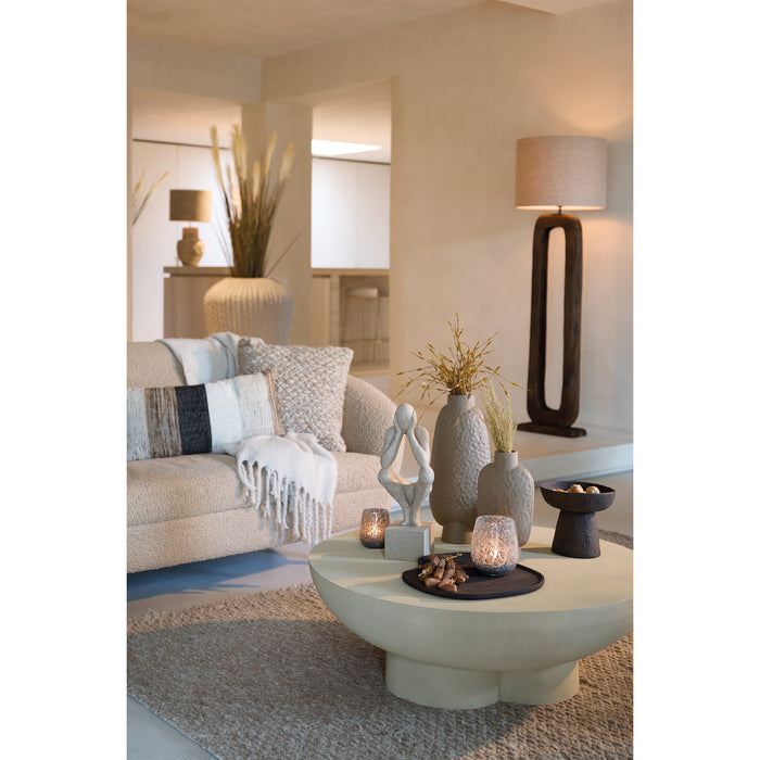 Light & Living Light&living Salontafel Ø90x30 cm POLINNA mat zand