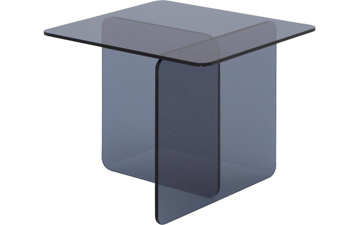 Goossens Salontafel Davey in Smokey black glas