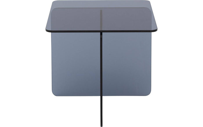 Goossens Salontafel Davey in Smokey black glas