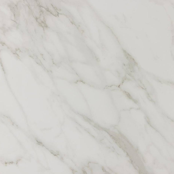 Goossens salontafel Dexter in Keramiek wit geaderd