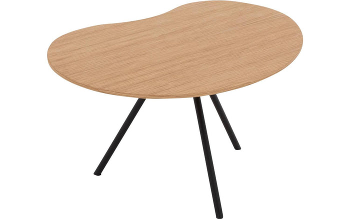 Goossens Salontafel Saya in Eiken gelakt blank