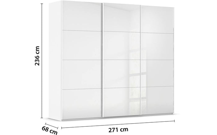 Goossens Kledingkast Finca in hoogwaardig meubelplaat