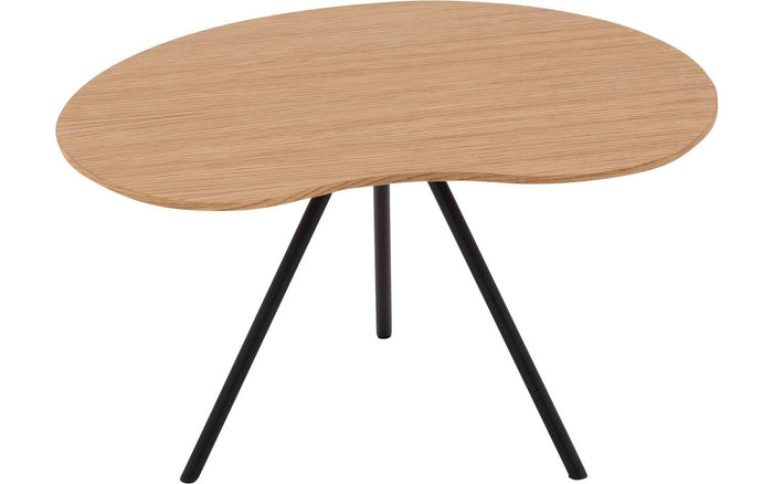 Goossens Salontafel Saya in Eiken gelakt blank