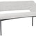 MUST Living Bench Bloom 150,86x150x57 cm, bouclé light grey