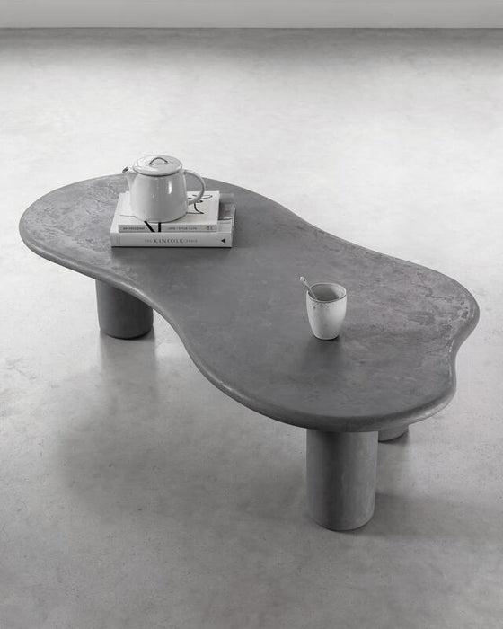 DTP Home Coffee table Curva DUSK,35x130x69 cm, mortex